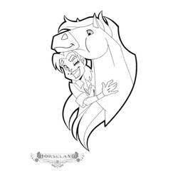 Coloring page: Horseland (Cartoons) #53939 - Free Printable Coloring Pages
