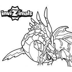 Coloring page: Invizimals (Cartoons) #40282 - Printable coloring pages