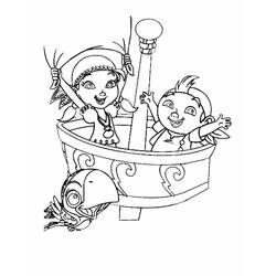 Coloring page: Jake and the Never Land Pirates (Cartoons) #42282 - Free Printable Coloring Pages