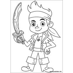 Coloring page: Jake and the Never Land Pirates (Cartoons) #42392 - Free Printable Coloring Pages