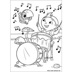 Coloring page: Jake and the Never Land Pirates (Cartoons) #42422 - Printable coloring pages