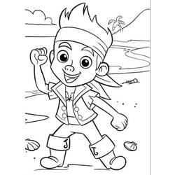 Coloring page: Jake and the Never Land Pirates (Cartoons) #42470 - Printable coloring pages