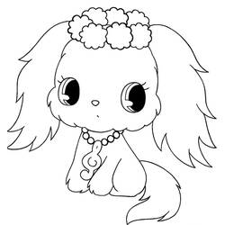 Coloring page: Jewelpet (Cartoons) #37643 - Printable coloring pages