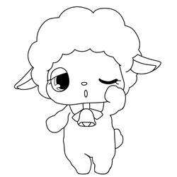 Coloring page: Jewelpet (Cartoons) #37646 - Free Printable Coloring Pages