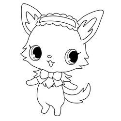 Coloring page: Jewelpet (Cartoons) #37657 - Free Printable Coloring Pages