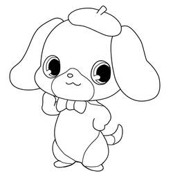 Coloring page: Jewelpet (Cartoons) #37665 - Free Printable Coloring Pages