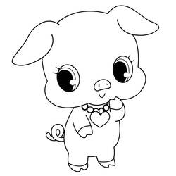 Coloring page: Jewelpet (Cartoons) #37668 - Printable coloring pages