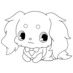 Coloring page: Jewelpet (Cartoons) #37674 - Free Printable Coloring Pages