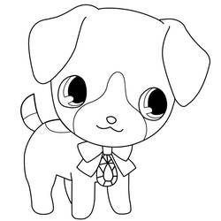 Coloring page: Jewelpet (Cartoons) #37677 - Free Printable Coloring Pages