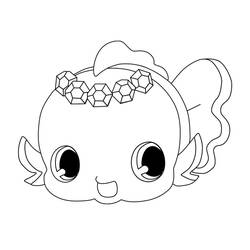 Coloring page: Jewelpet (Cartoons) #37685 - Free Printable Coloring Pages