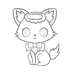 Coloring page: Jewelpet (Cartoons) #37710 - Free Printable Coloring Pages