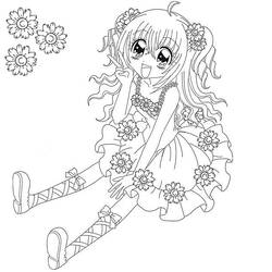 Coloring page: Jewelpet (Cartoons) #37735 - Free Printable Coloring Pages