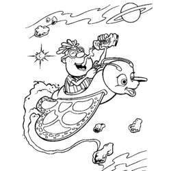 Coloring page: Jimmy Neutron (Cartoons) #48915 - Free Printable Coloring Pages
