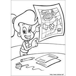 Coloring page: Jimmy Neutron (Cartoons) #49055 - Free Printable Coloring Pages