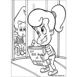 Coloring page: Jimmy Neutron (Cartoons) #49070 - Printable coloring pages