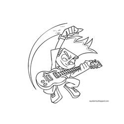 Coloring page: Johnny Test (Cartoons) #34996 - Printable coloring pages
