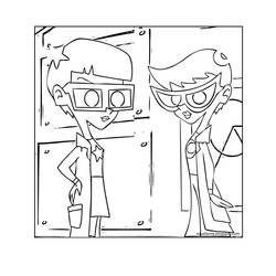 Coloring page: Johnny Test (Cartoons) #35012 - Printable coloring pages