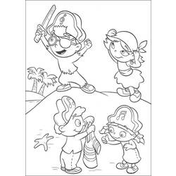 Coloring page: Little Einsteins (Cartoons) #45708 - Printable coloring pages