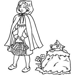 Coloring page: Little Red Riding Hood (Cartoons) #49188 - Free Printable Coloring Pages
