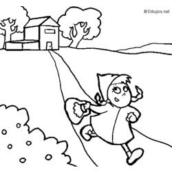 Coloring page: Little Red Riding Hood (Cartoons) #49220 - Printable coloring pages