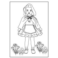 Coloring page: Little Red Riding Hood (Cartoons) #49247 - Printable coloring pages