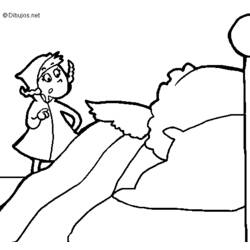 Coloring page: Little Red Riding Hood (Cartoons) #49299 - Free Printable Coloring Pages