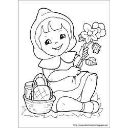 Coloring page: Little Red Riding Hood (Cartoons) #49370 - Printable coloring pages