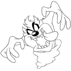 Coloring page: Looney Tunes (Cartoons) #39163 - Printable coloring pages