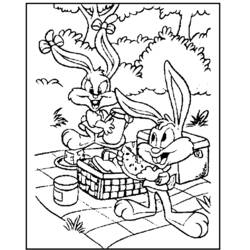 Coloring page: Looney Tunes (Cartoons) #39167 - Printable coloring pages