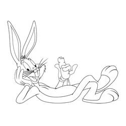 Coloring page: Looney Tunes (Cartoons) #39189 - Printable coloring pages