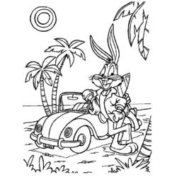 Coloring page: Looney Tunes (Cartoons) #39211 - Free Printable Coloring Pages