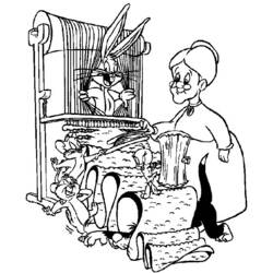 Coloring page: Looney Tunes (Cartoons) #39229 - Free Printable Coloring Pages