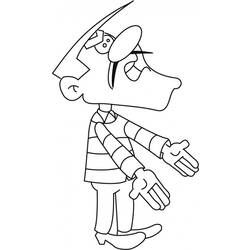 Coloring page: Lucky Luke (Cartoons) #25523 - Free Printable Coloring Pages