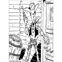 Coloring page: Lucky Luke (Cartoons) #25575 - Free Printable Coloring Pages