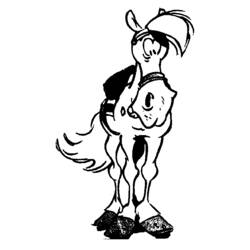Coloring page: Lucky Luke (Cartoons) #25597 - Printable coloring pages