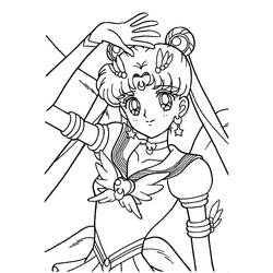 Coloring page: Mangas (Cartoons) #42555 - Free Printable Coloring Pages