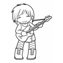 Coloring page: Mangas (Cartoons) #42590 - Free Printable Coloring Pages