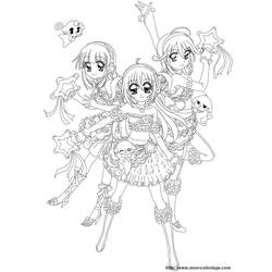Coloring page: Mangas (Cartoons) #42614 - Free Printable Coloring Pages