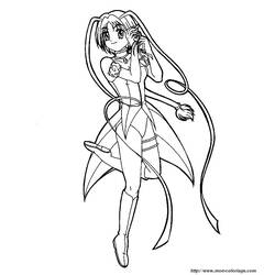 Coloring page: Mangas (Cartoons) #42641 - Free Printable Coloring Pages