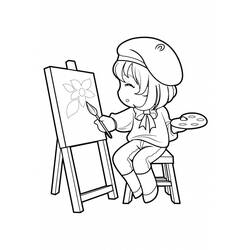 Coloring page: Mangas (Cartoons) #42642 - Free Printable Coloring Pages