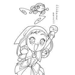 Coloring page: Mangas (Cartoons) #42709 - Free Printable Coloring Pages