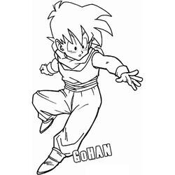 Coloring page: Mangas (Cartoons) #42730 - Free Printable Coloring Pages