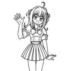 Coloring page: Mangas (Cartoons) #42752 - Free Printable Coloring Pages