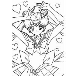 Coloring page: Mangas (Cartoons) #42812 - Free Printable Coloring Pages