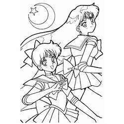 Coloring page: Mangas (Cartoons) #42863 - Free Printable Coloring Pages