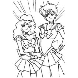 Coloring page: Mangas (Cartoons) #42874 - Free Printable Coloring Pages