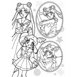 Coloring page: Mangas (Cartoons) #42928 - Free Printable Coloring Pages