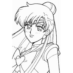 Coloring page: Mangas (Cartoons) #42939 - Free Printable Coloring Pages