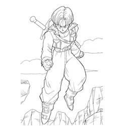 Coloring page: Mangas (Cartoons) #42956 - Free Printable Coloring Pages