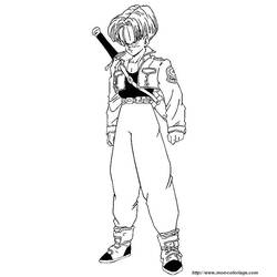 Coloring page: Mangas (Cartoons) #42963 - Free Printable Coloring Pages